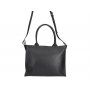 Kožená kabelka Innue V8562 - černá