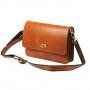 Kožená kabelka Pierre Cardin 4236 GNC AVANC - camel