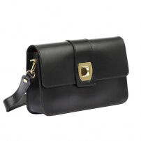 Kožená kabelka Pierre Cardin FRZ 1961 - černá