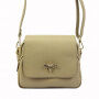 Kožená kabelka Luka 19-68 DOLARO Bzzz - bílá