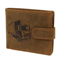 Peněženka Nordee L895-TRUCK - hnědá