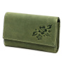 Peněženka Gregorio BLOMST GM011 - zelená