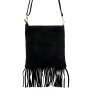 Kožená kabelka Luka 25-037 - tmavě hnědá