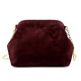 Kožená kabelka Luka 25-031 - tmavě hnědá