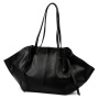 Kožená kabelka Luka 26-012 DOLLARO - tmavě hnědá