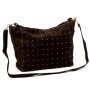 Kožená kabelka Luka 26-023 - černá