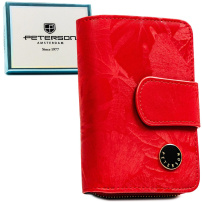 Peněženka Peterson PTN PS115-MLF - červená