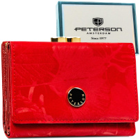 Peněženka Peterson PTN PS15-09-MLF - červená