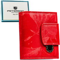 Peněženka Peterson PTN PS329-MLF - červená