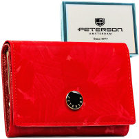 Peněženka Peterson PTN PS445-MLF - červená