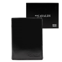 Peněženka Cavaldi 0104-P-BS RFID - černá