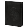 Peněženka Money Kepper CDD 5601 SKULL - černá + modrá