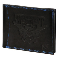 Peněženka Money Kepper CDD 5600 WILD WEST - černá + modrá