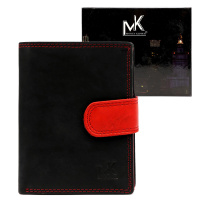 Peněženka Money Kepper SN5601B RFID - černá + červená